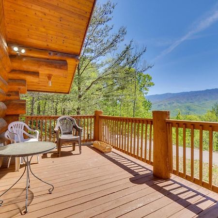 Idyllic Gatlinburg Cabin With Hot Tub And Balcony! Dış mekan fotoğraf