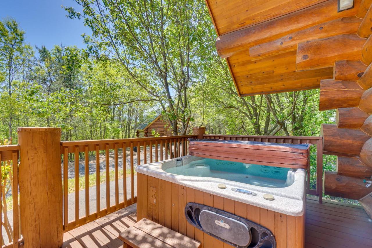 Idyllic Gatlinburg Cabin With Hot Tub And Balcony! Dış mekan fotoğraf